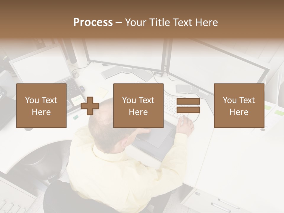 Designer At Work PowerPoint Template