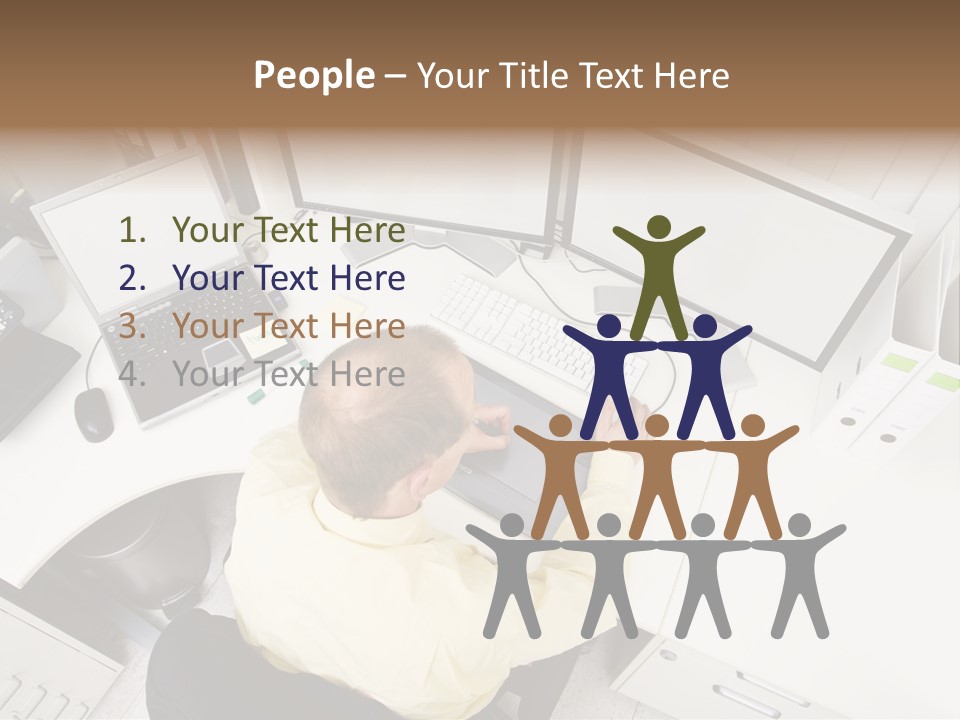 Designer At Work PowerPoint Template