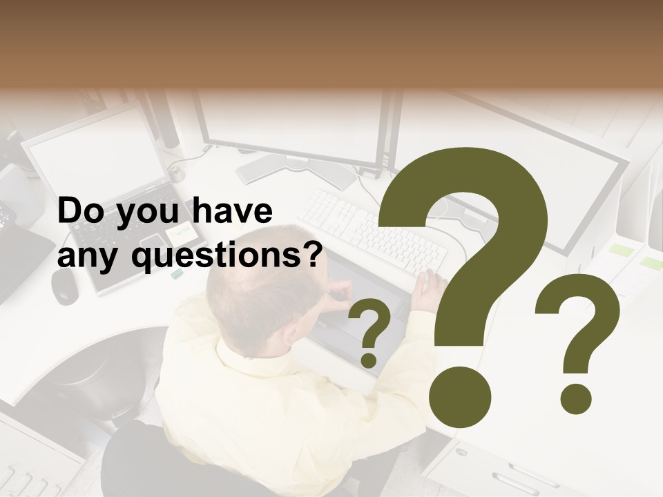 Designer At Work PowerPoint Template