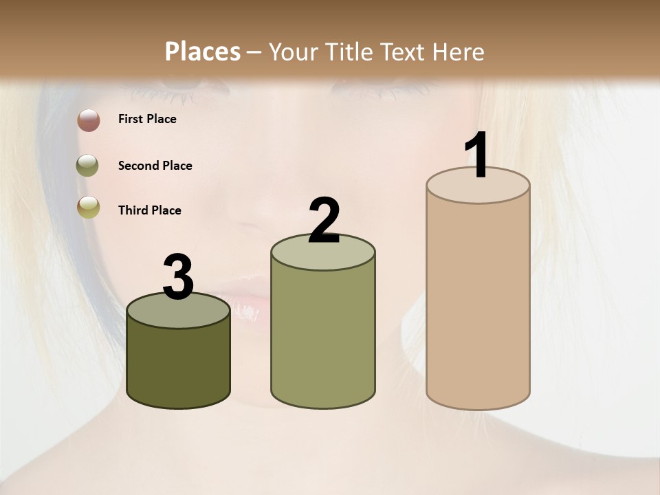 Short Asymmetrical Haircuts PowerPoint Template