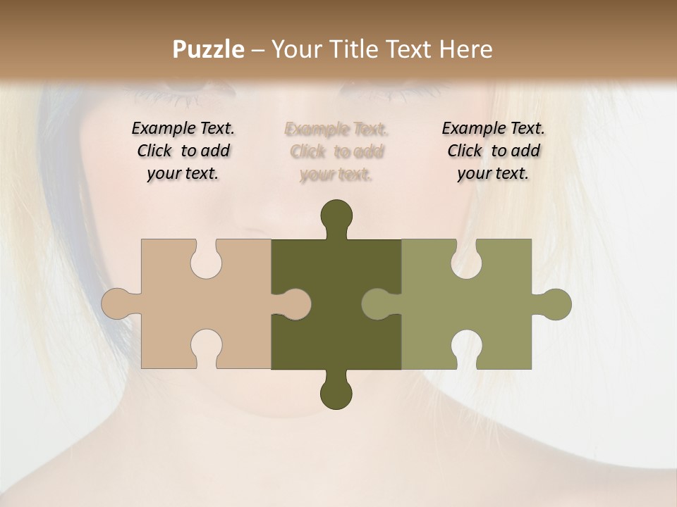 Short Asymmetrical Haircuts PowerPoint Template