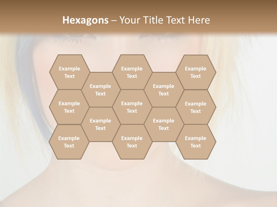 Short Asymmetrical Haircuts PowerPoint Template