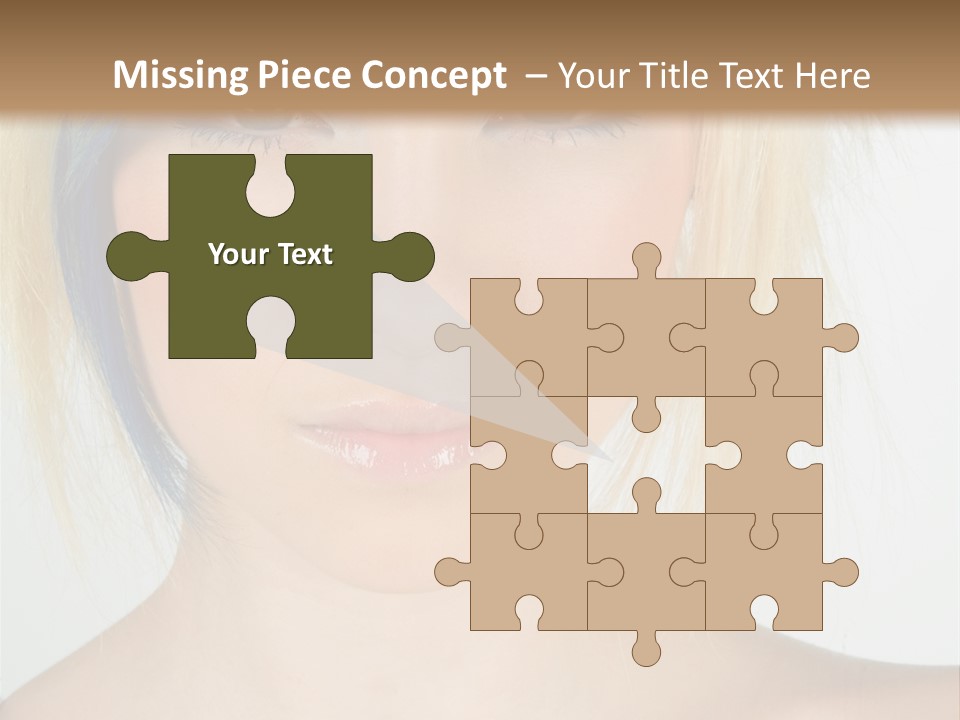 Short Asymmetrical Haircuts PowerPoint Template