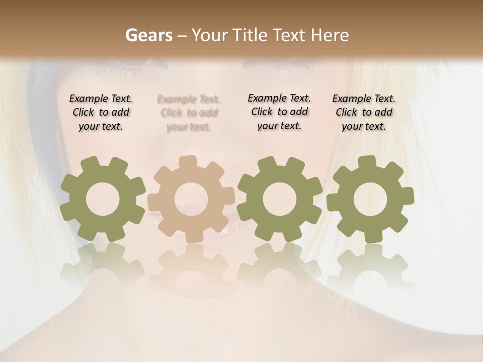 Short Asymmetrical Haircuts PowerPoint Template