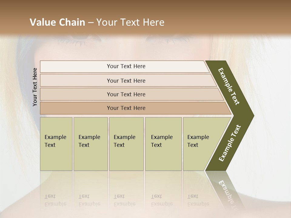 Short Asymmetrical Haircuts PowerPoint Template