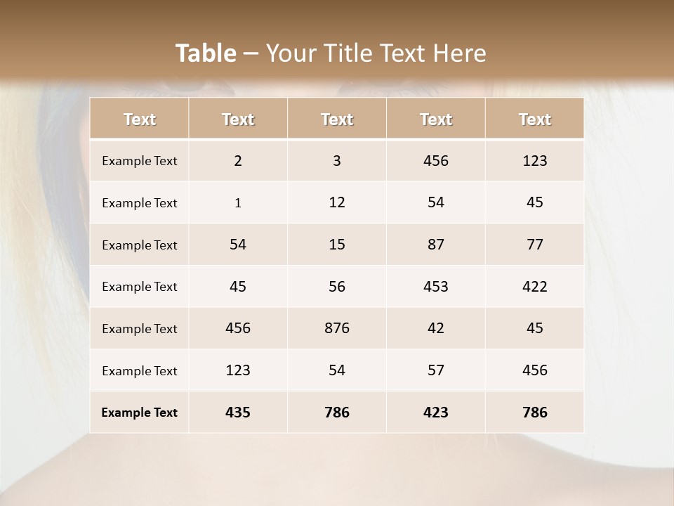 Short Asymmetrical Haircuts PowerPoint Template