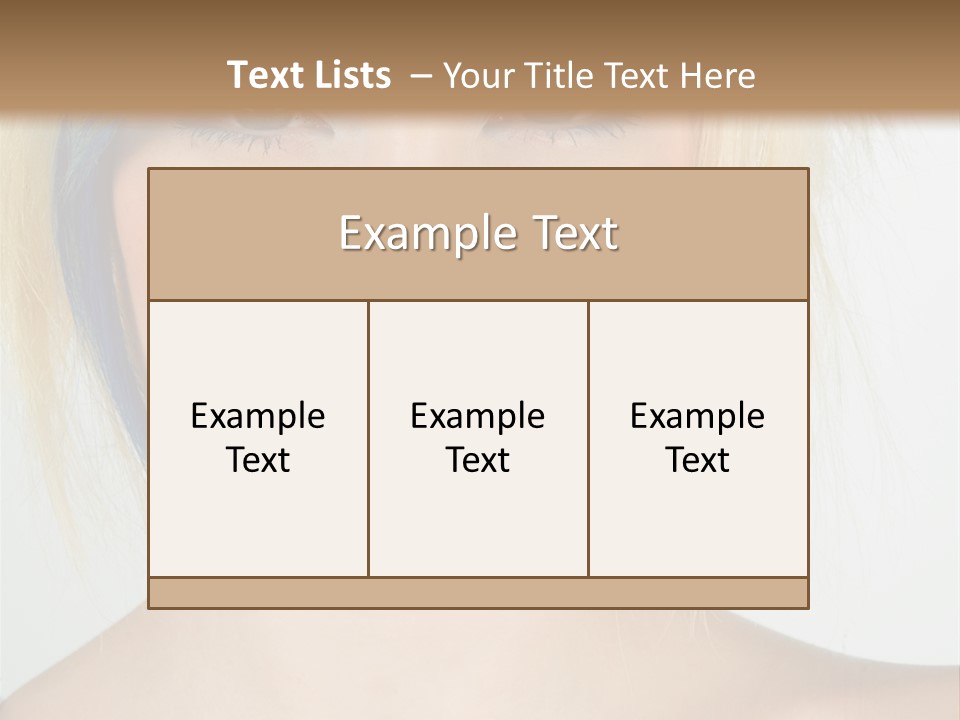 Short Asymmetrical Haircuts PowerPoint Template