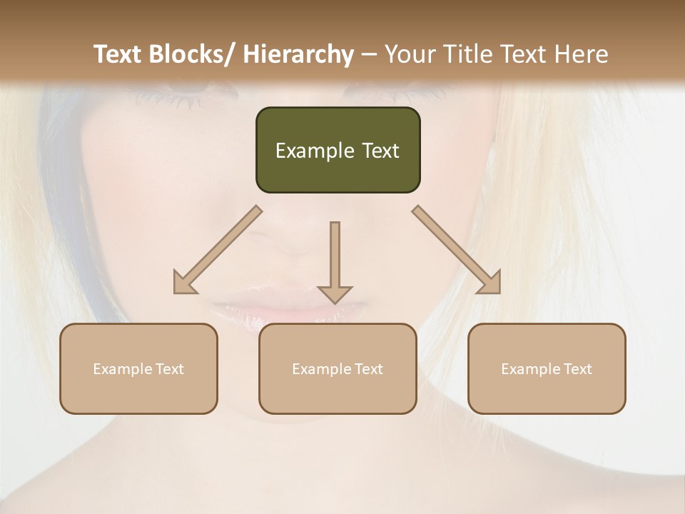 Short Asymmetrical Haircuts PowerPoint Template