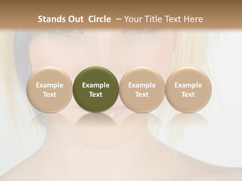 Short Asymmetrical Haircuts PowerPoint Template