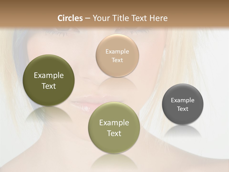 Short Asymmetrical Haircuts PowerPoint Template