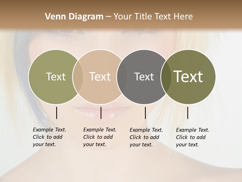 Short Asymmetrical Haircuts PowerPoint Template