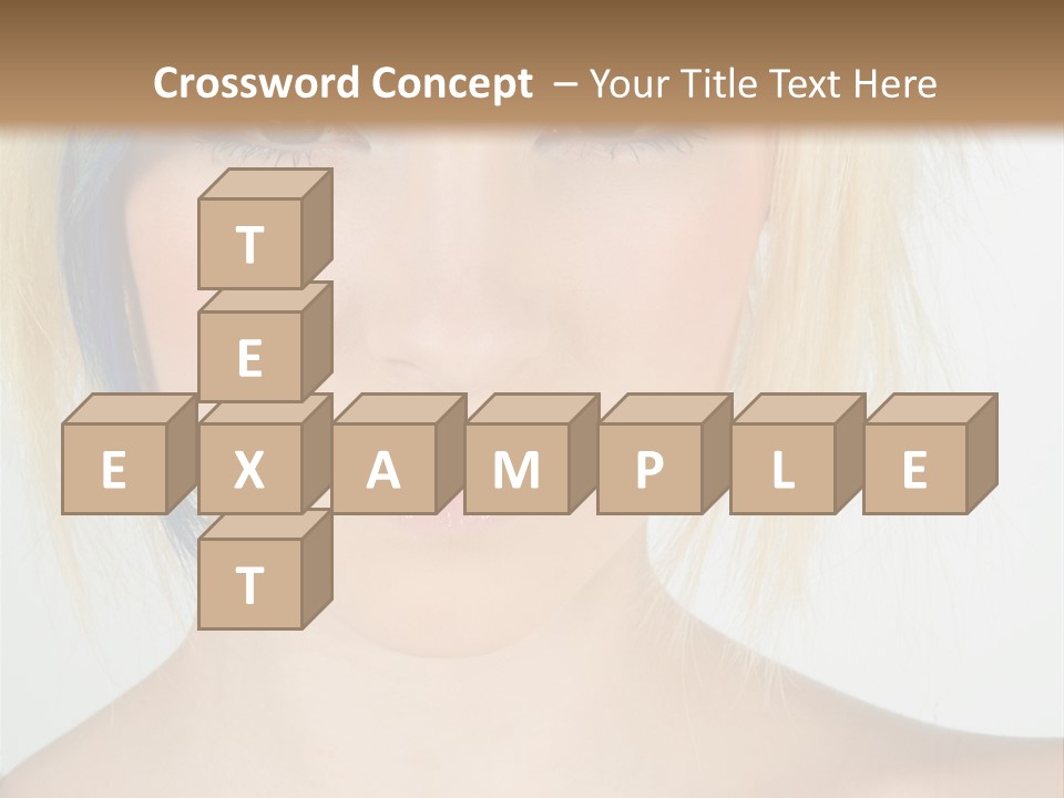 Short Asymmetrical Haircuts PowerPoint Template