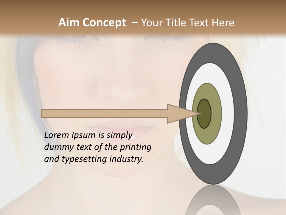 Short Asymmetrical Haircuts PowerPoint Template