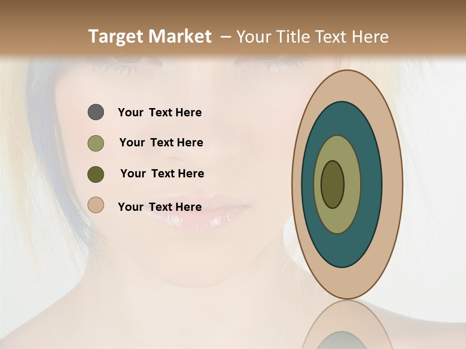 Short Asymmetrical Haircuts PowerPoint Template