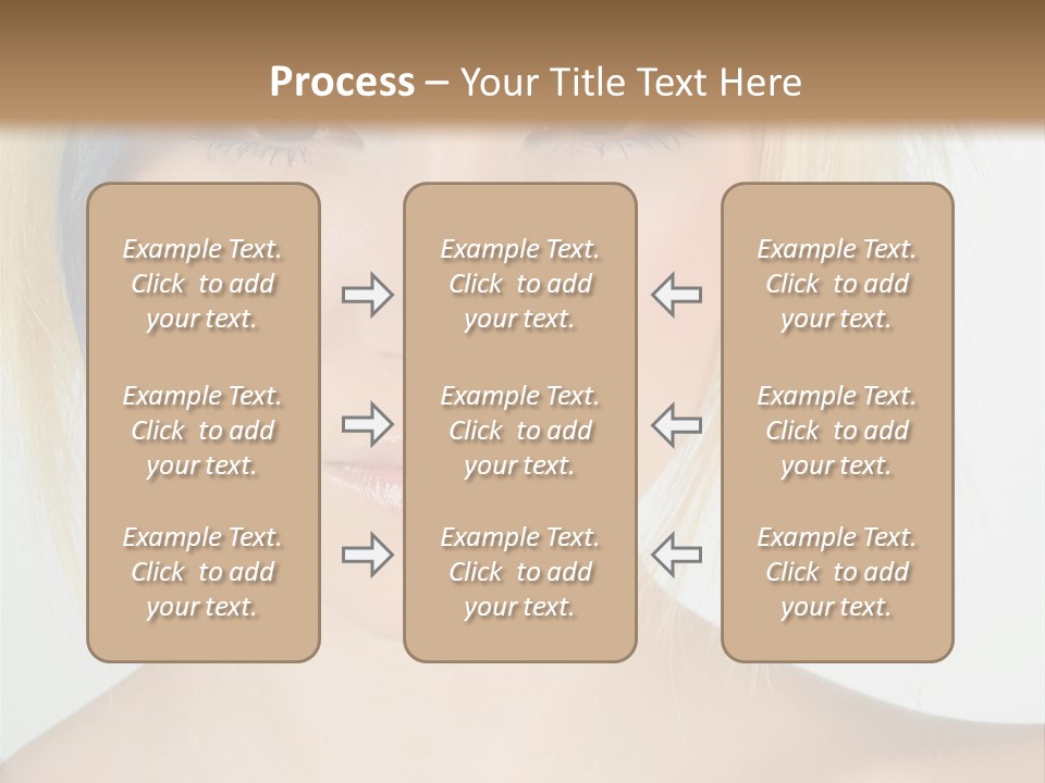Short Asymmetrical Haircuts PowerPoint Template