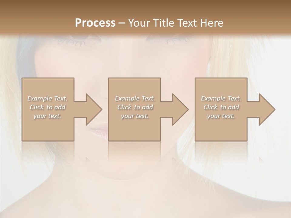 Short Asymmetrical Haircuts PowerPoint Template