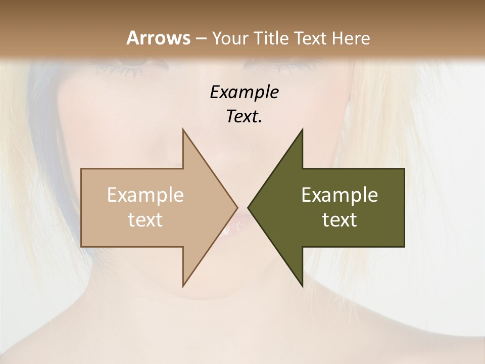 Short Asymmetrical Haircuts PowerPoint Template