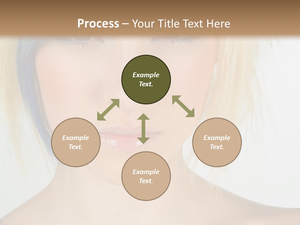 Short Asymmetrical Haircuts PowerPoint Template