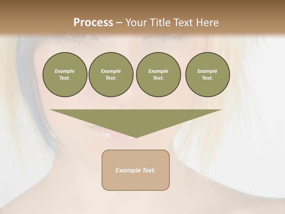 Short Asymmetrical Haircuts PowerPoint Template