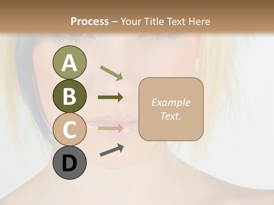 Short Asymmetrical Haircuts PowerPoint Template