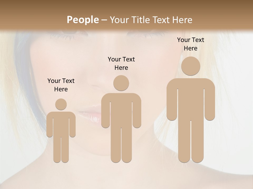 Short Asymmetrical Haircuts PowerPoint Template