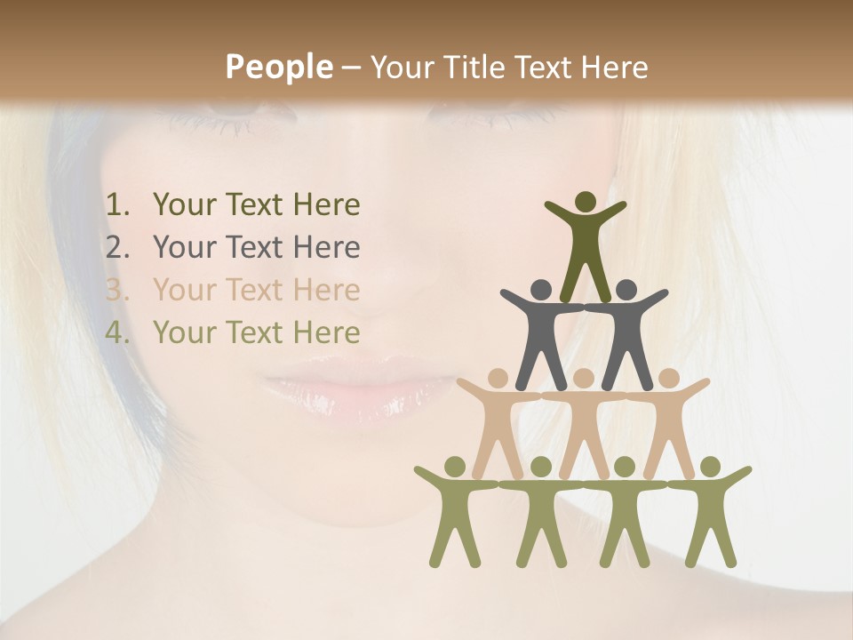 Short Asymmetrical Haircuts PowerPoint Template