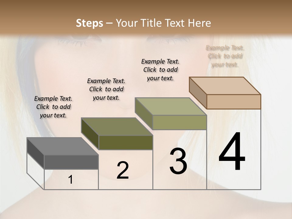 Short Asymmetrical Haircuts PowerPoint Template