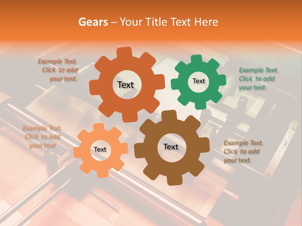 Vineyard Sunset PowerPoint Template