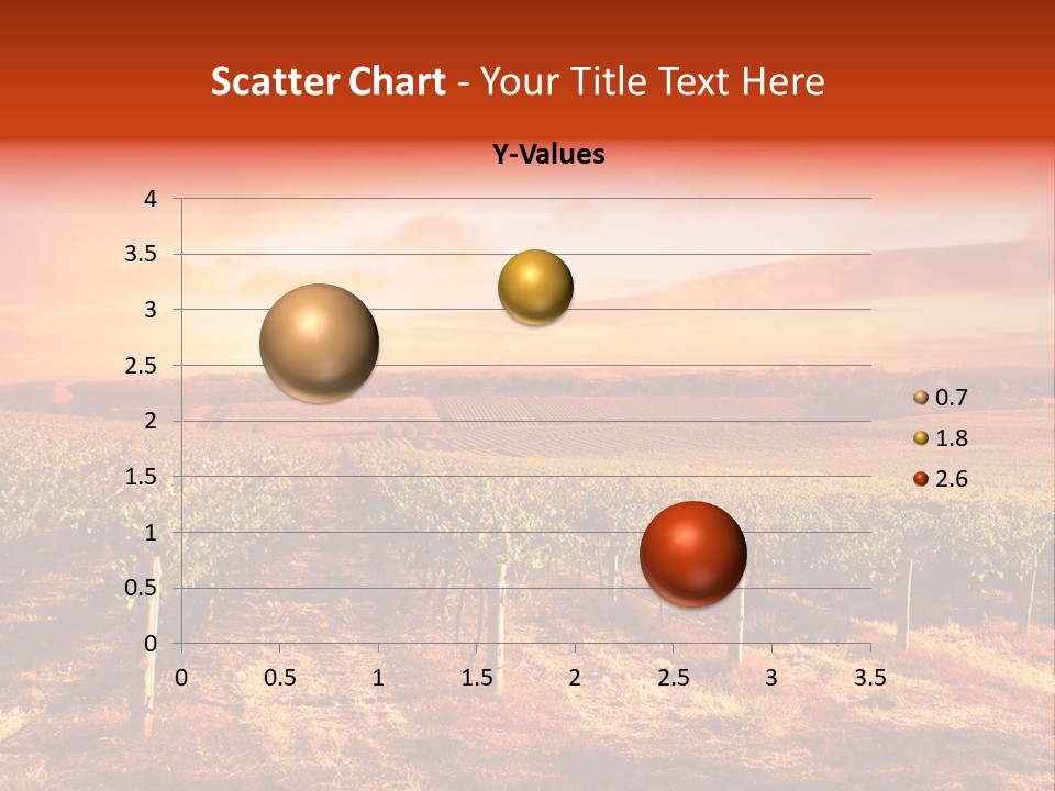 Vineyard Sunset PowerPoint Template