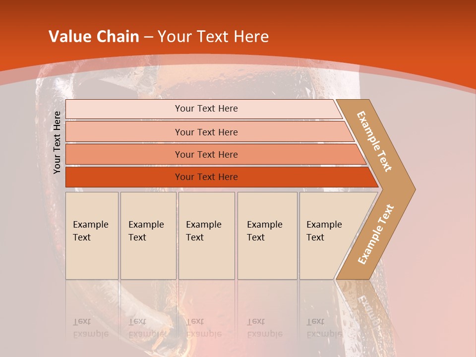 Large Mug Of Beer PowerPoint Template