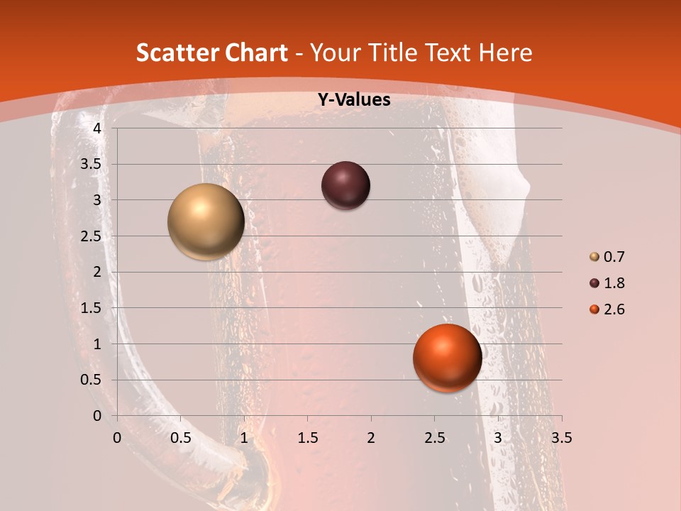 Large Mug Of Beer PowerPoint Template