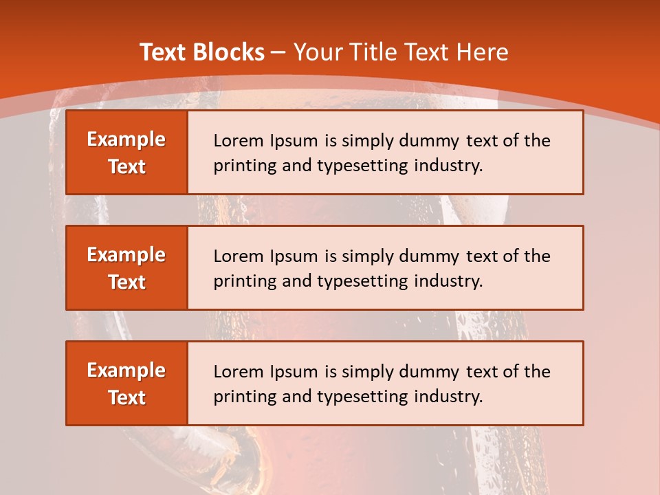 Large Mug Of Beer PowerPoint Template