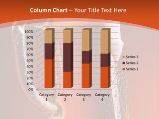 Large Mug Of Beer PowerPoint Template