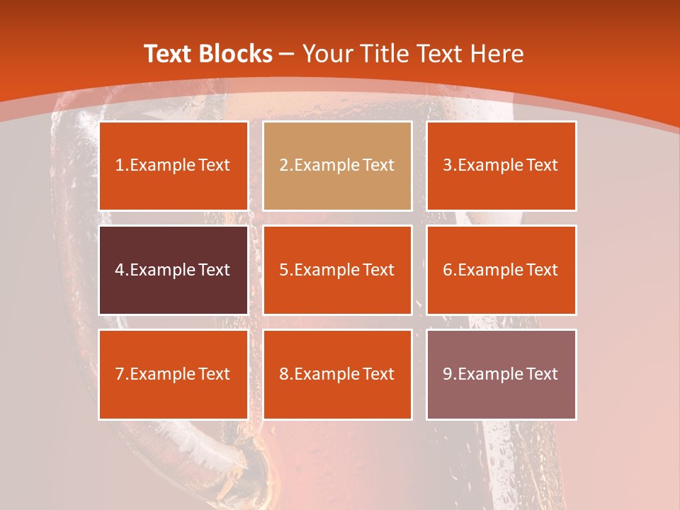 Large Mug Of Beer PowerPoint Template