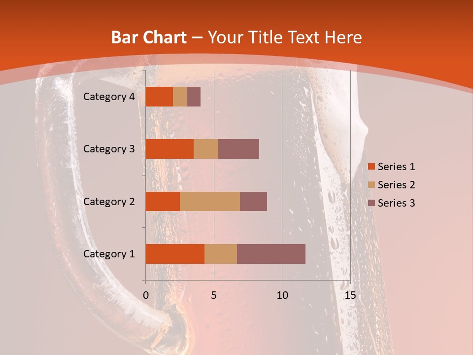 Large Mug Of Beer PowerPoint Template