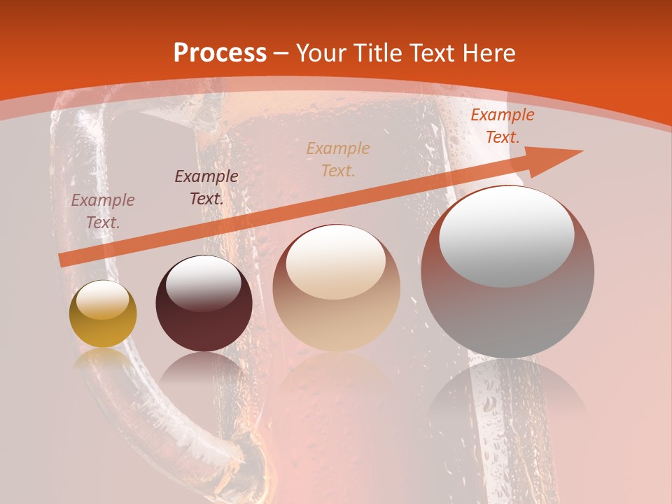Large Mug Of Beer PowerPoint Template