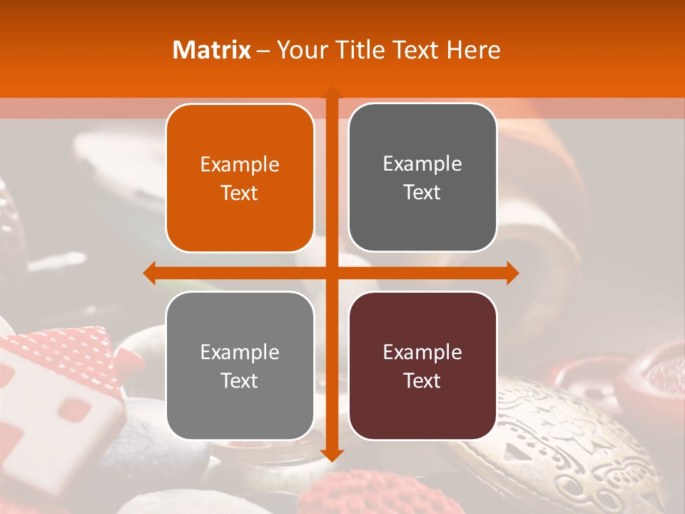 Close Up Patch Net PowerPoint Template