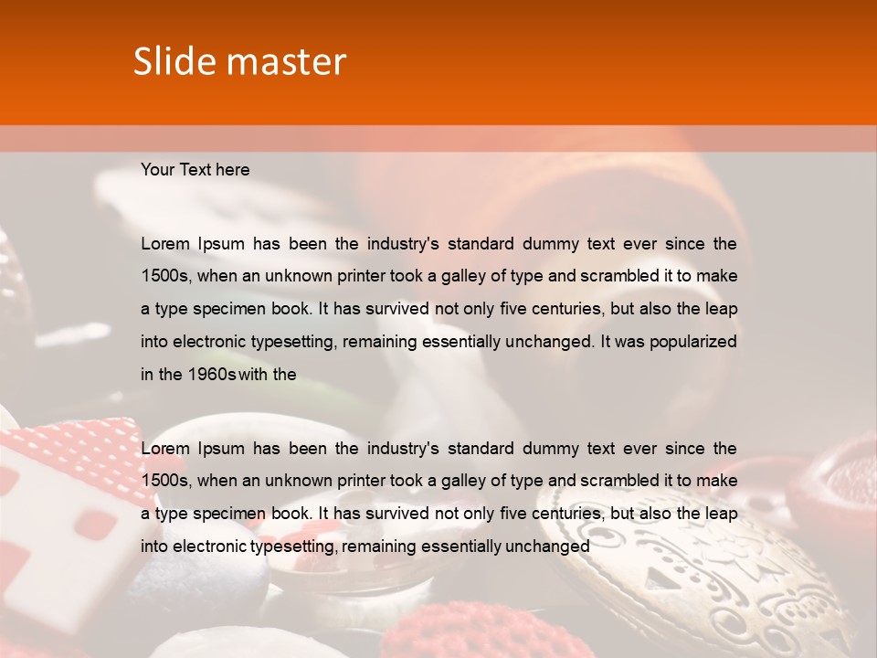 Close Up Patch Net PowerPoint Template