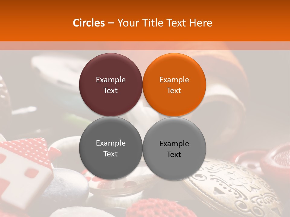 Close Up Patch Net PowerPoint Template
