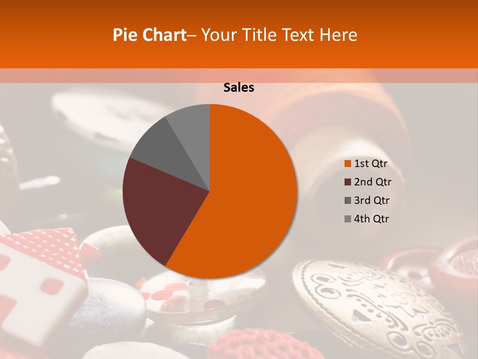 Close Up Patch Net PowerPoint Template