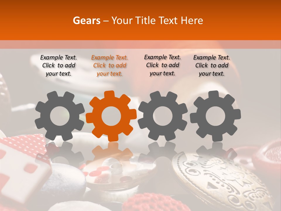 Close Up Patch Net PowerPoint Template