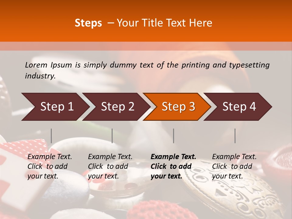 Close Up Patch Net PowerPoint Template