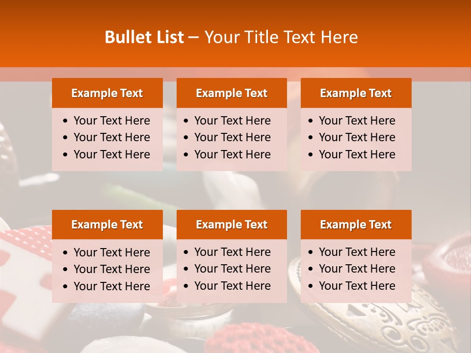 Close Up Patch Net PowerPoint Template