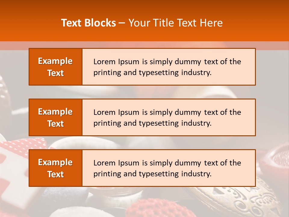 Close Up Patch Net PowerPoint Template