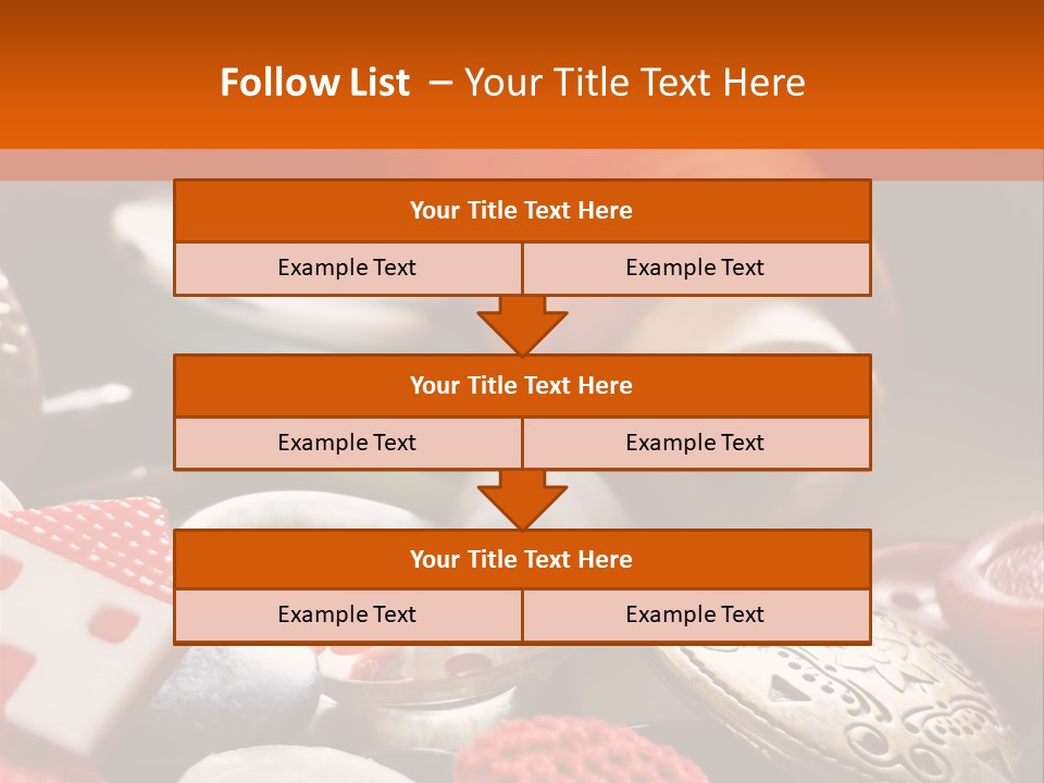 Close Up Patch Net PowerPoint Template