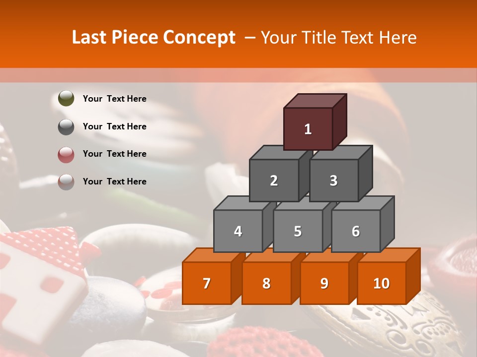 Close Up Patch Net PowerPoint Template