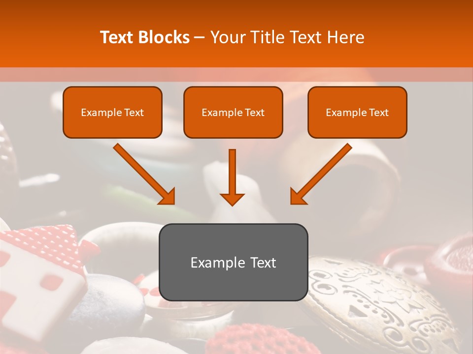 Close Up Patch Net PowerPoint Template