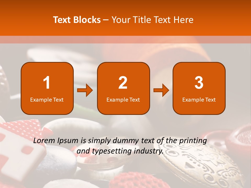 Close Up Patch Net PowerPoint Template