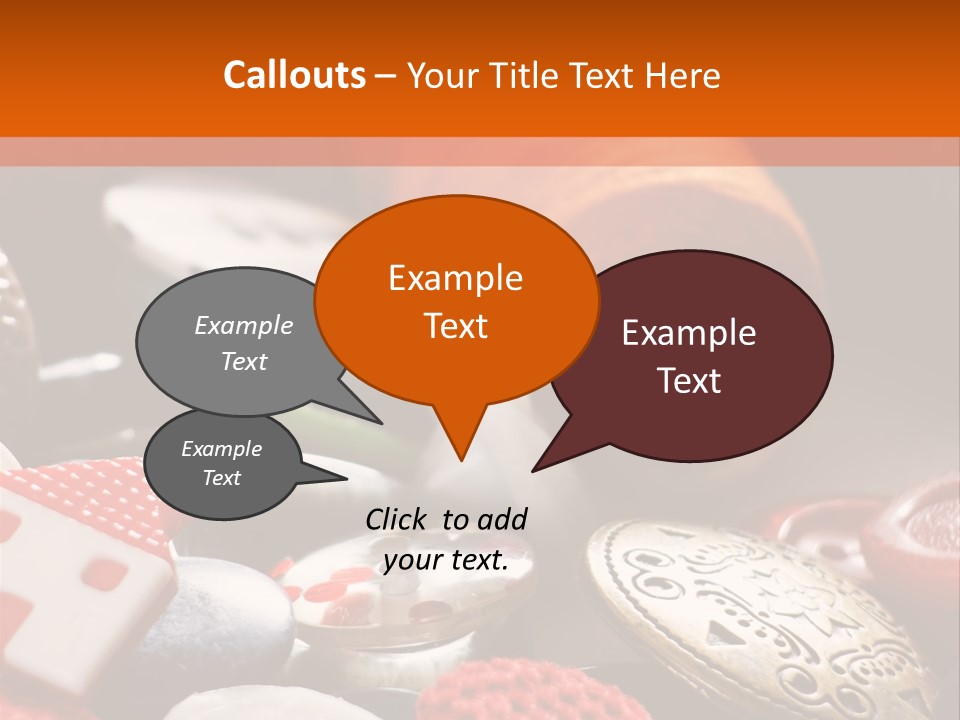Close Up Patch Net PowerPoint Template