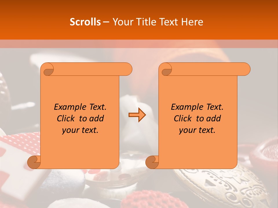 Close Up Patch Net PowerPoint Template